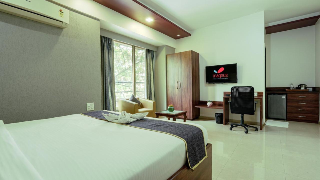 Magnus Vosiv Suites Kalyani Nagar Pune Bagian luar foto